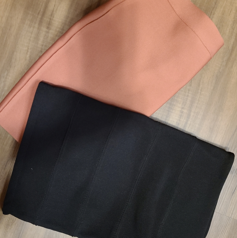 Black and Pink Skirt 💗